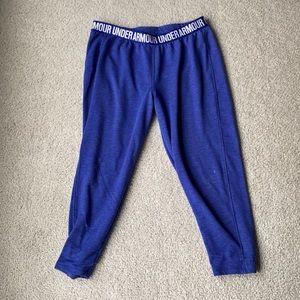 Blue UA sweatpants